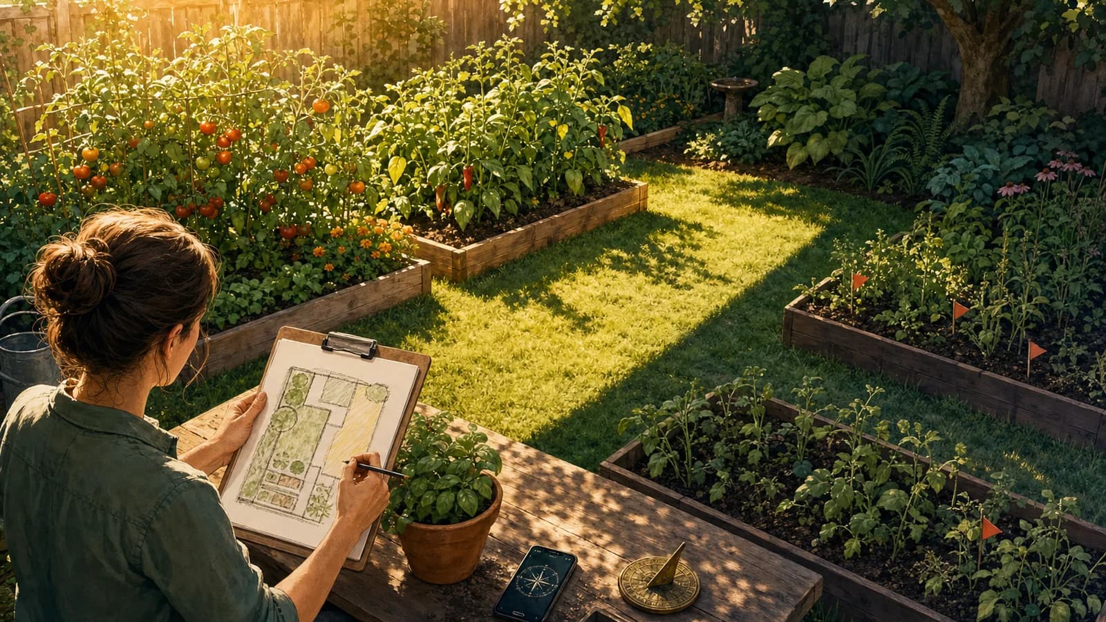 Optimizing Plant Growth: How to Map Sun Patterns for Your Garden